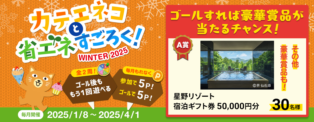 カテエネコと省エネすごろく！