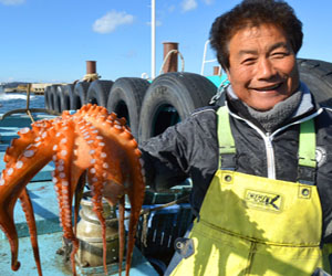 日間賀島の「タコ」