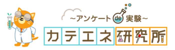 アンケートde実験 カテエネ研究所
