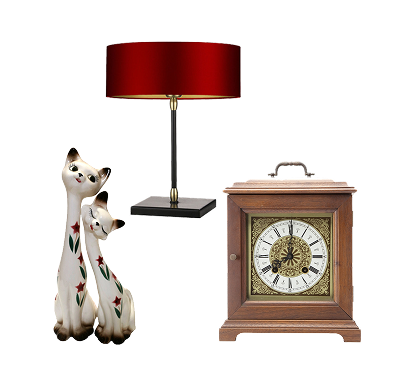 ランプ・置物・置き時計・掛け時計・その他