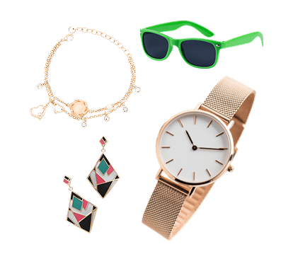 ネックレス・ピアス・サングラス・腕時計