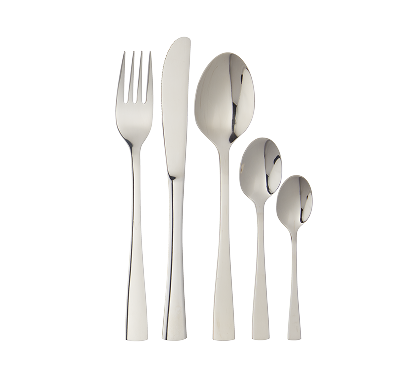 スプーン・フォーク・ナイフなどのステンレスのカトラリー