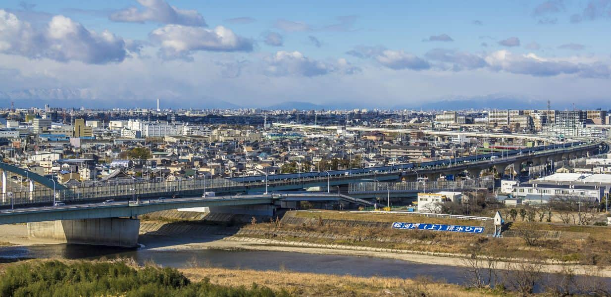 春日井市の風景