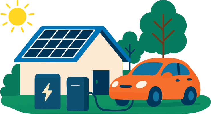 太陽光発電で電気自動車をすばやく無料で充電!中部電力ミライズのV2H